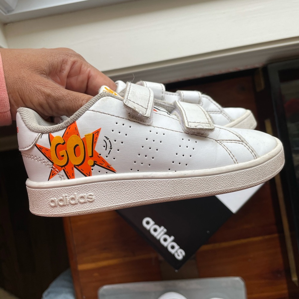TODDLER BOYS ADIDAS VELCRO SNEAKERS -9